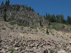 Anderson Bluffs tower above the Plaikni Falls Trail.