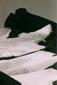 Another shot looking up at Flett Glacier.  That's Observation Rock looming above us.