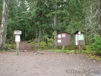 Trailhead for Ramona Falls in the Mt. Hood National Forest.