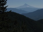 A beautiful view of Mt. Hood from just above the Pacific Crest Trail.