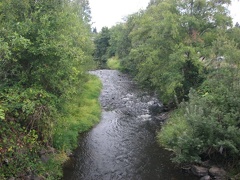 Salmon Creek looking east from Klineline Park.