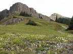 Rock outcrop and Silver Star Mountain