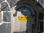 Door to the renovated bathroom near Panorama Point at Mt. Rainier National Park. Pretty exciting picture isn't it? I liked the wooden door and stonework. The workers did a very nice job fitting in new stones with the old ones.