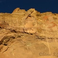 I can't imagine climbing up this cliff face but many climbers do just that at Smith Rock State Park.