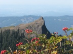 Sturgeon Rock from Silver Star Mountain.