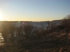 Looking downriver from Cottonwood Beach shows the river banks to be mostly free from development.