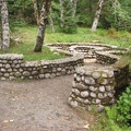 When James Longmire opened the resort at Longmire in the late 1800's, it was considered good health to drink from the soda springs and to bathe in the water.