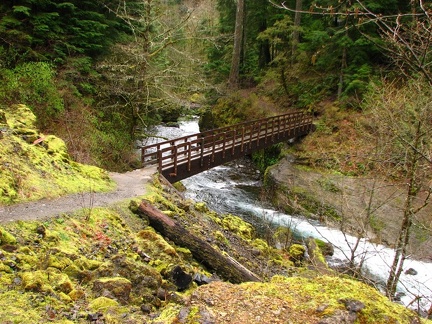 Lower crossing of Tanner Creek