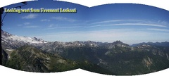 A view from Mt. Freemont fire lookout.