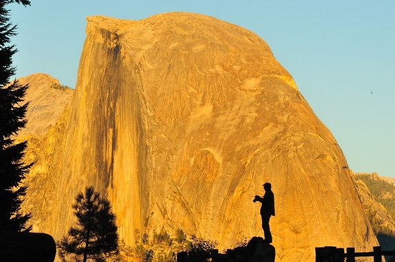 Half Dome Sunset 