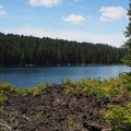 Walking along the southern part of Clear Lake we had this nice view.