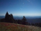 There are lovely mountain views all along the Marys Peak trail when the weather is clear.