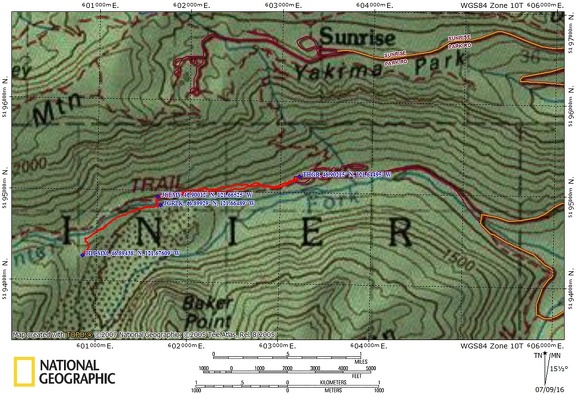 Emmons Moraine Route WA