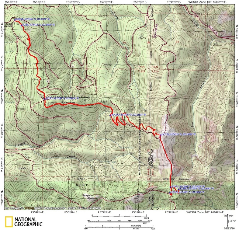 Chinook Trail Route WA