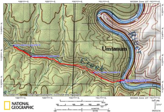 Umtanum Creek Route WA