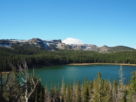 Three Creek Lake from Tam McArthur trail.