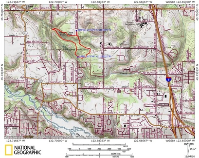 Whipple Creek Route WA