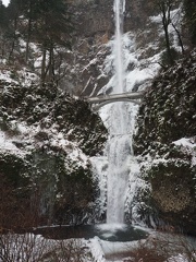 I love seeing Multnomah Falls during a cold snap.