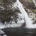 Horsetail Falls in winter