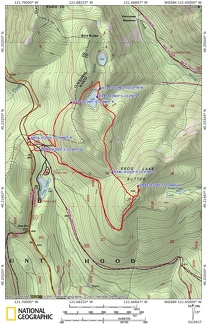 Frog Lakes Butte Route OR