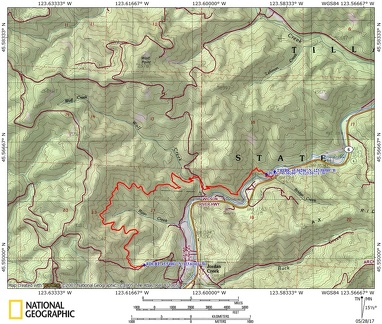 Wilson River Keenig Creek - Footbridge Route OR