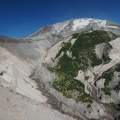 It takes a while to climb down into the ravine. The trail isn't the best here.