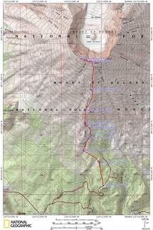 Mt St Helens Route WA