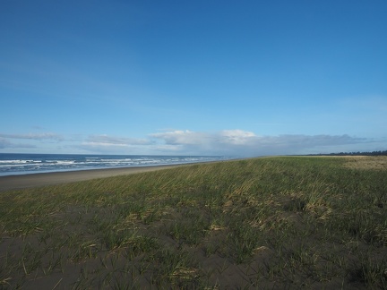 We started at the ocean and hiked to Ft. Clapsop