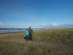 Dan and Becca at the Pacific Ocean.