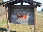 Another trail sign along the way