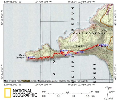 Cape Lookout Route OR