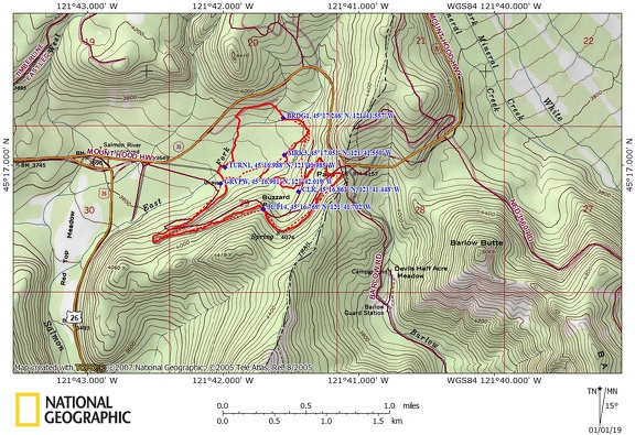 Barlow Pass Route OR