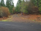 Here is the trailhead. It is easy to miss and go too far down the road.