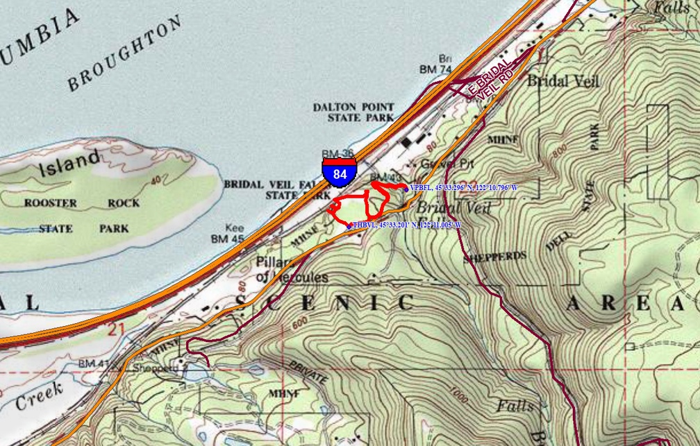 Map of Route