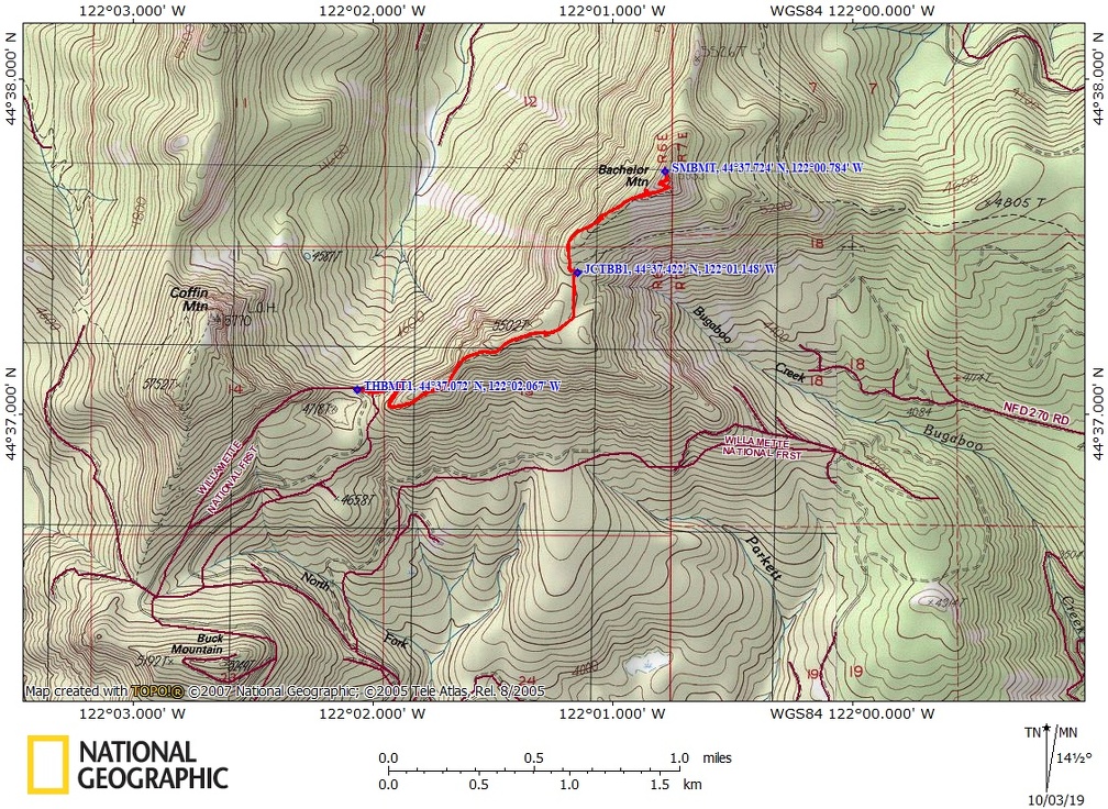 Bachelor Mountain, OR | Eyehike - Your Guide to Hiking