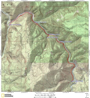 Clackamas River Trail Route OR