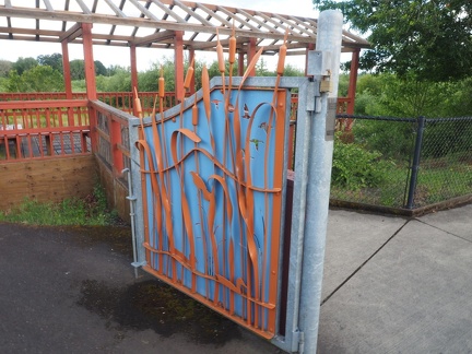 Art for the entrance gate