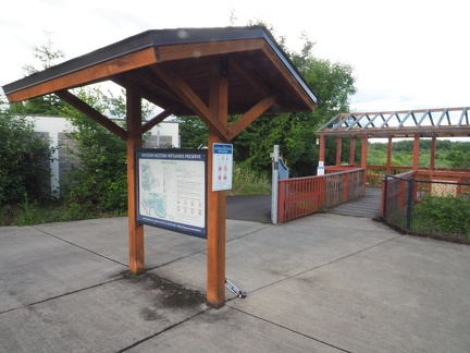 Kiosk at the front gate