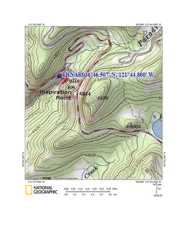 Narada Falls Route WA