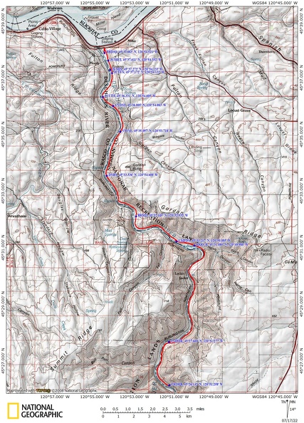 Deschutes Canyon Route OR
