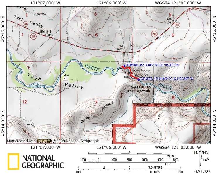 White River Falls Route OR