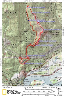 Hamilton Mountain Route WA