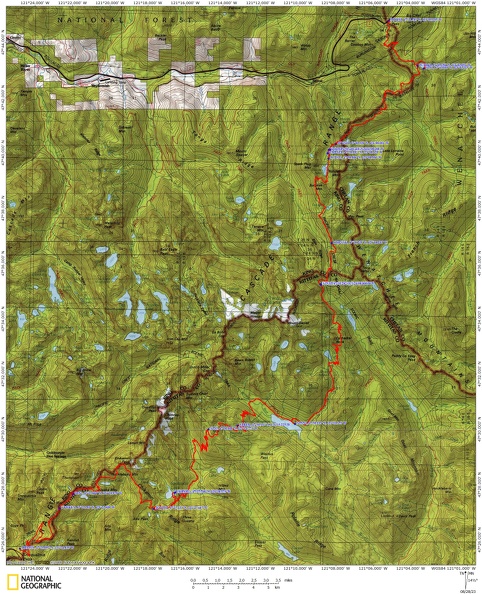 PCT Section J Route WA