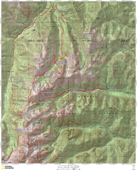 Marmot Pass Route WA