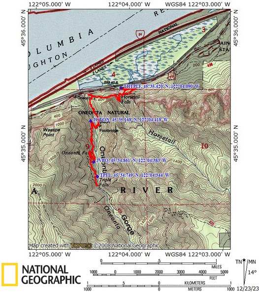 Triple Falls Route OR