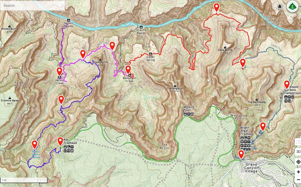 Grand Canyon Route AZ