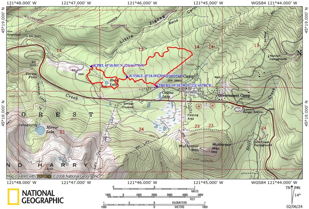 Crosstown Trail Route OR