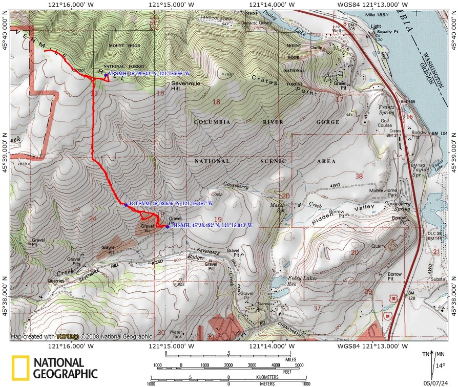 Sevenmile Hill Route OR