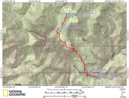 Snag Creek Route WA