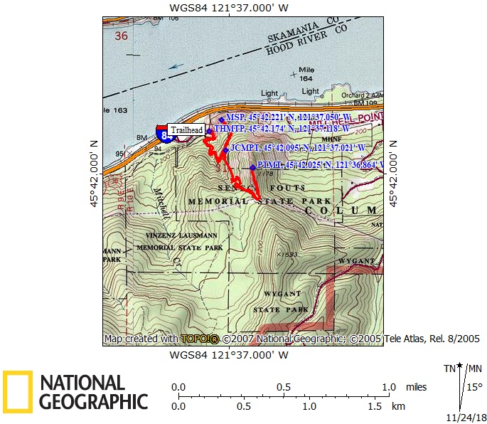 Mitchell Point Route OR